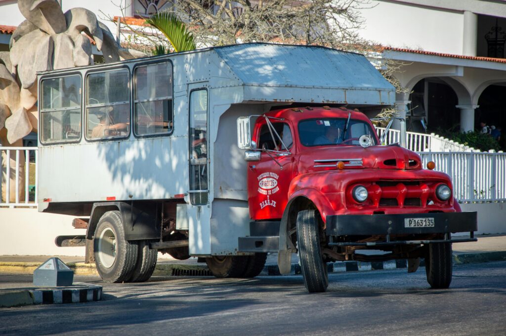 camion del trasporte pubblico 